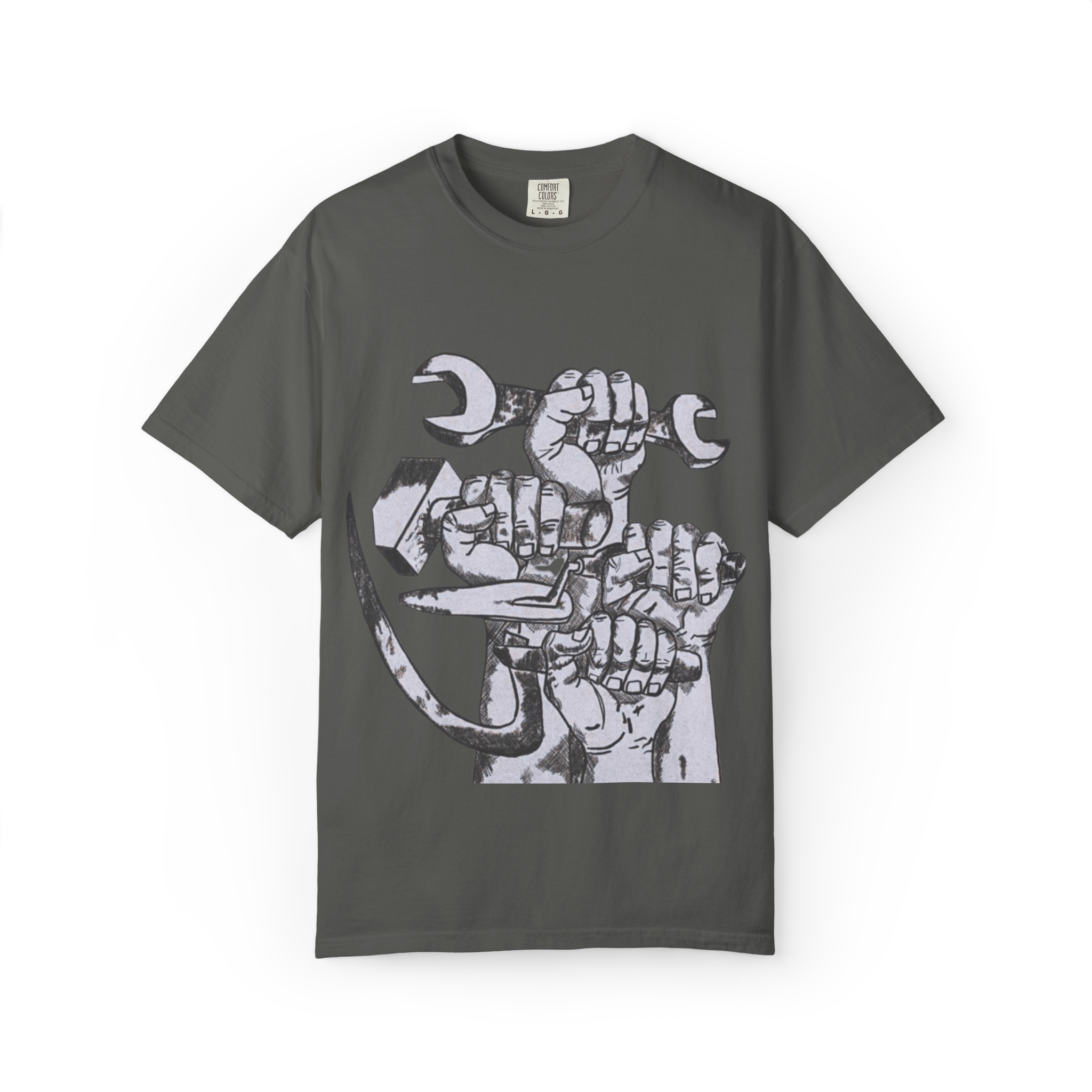 "Workers of the world" T-shirt