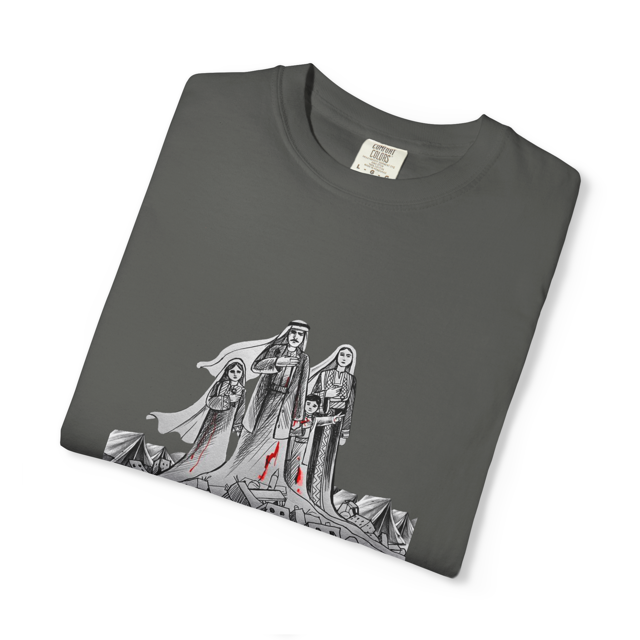 "77 Years of denial" T-shirt