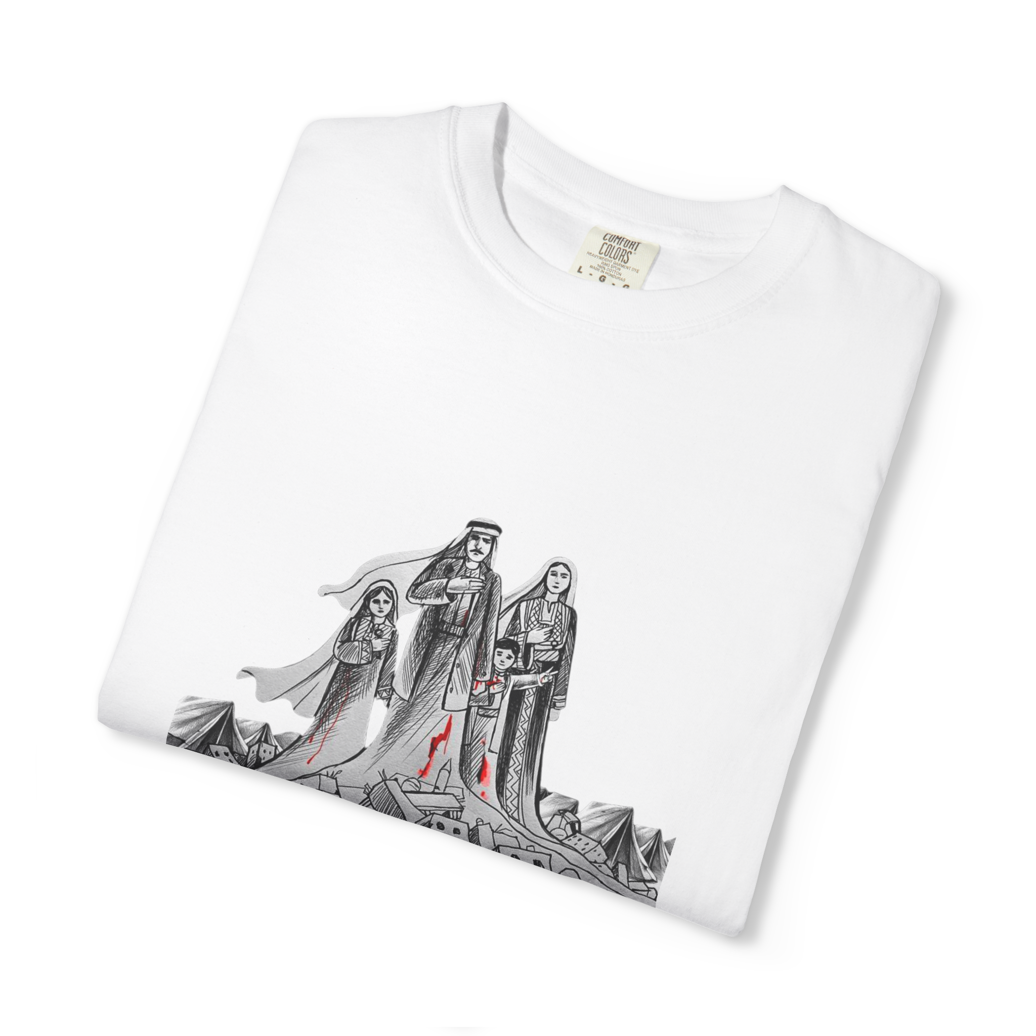 "77 Years of denial" T-shirt