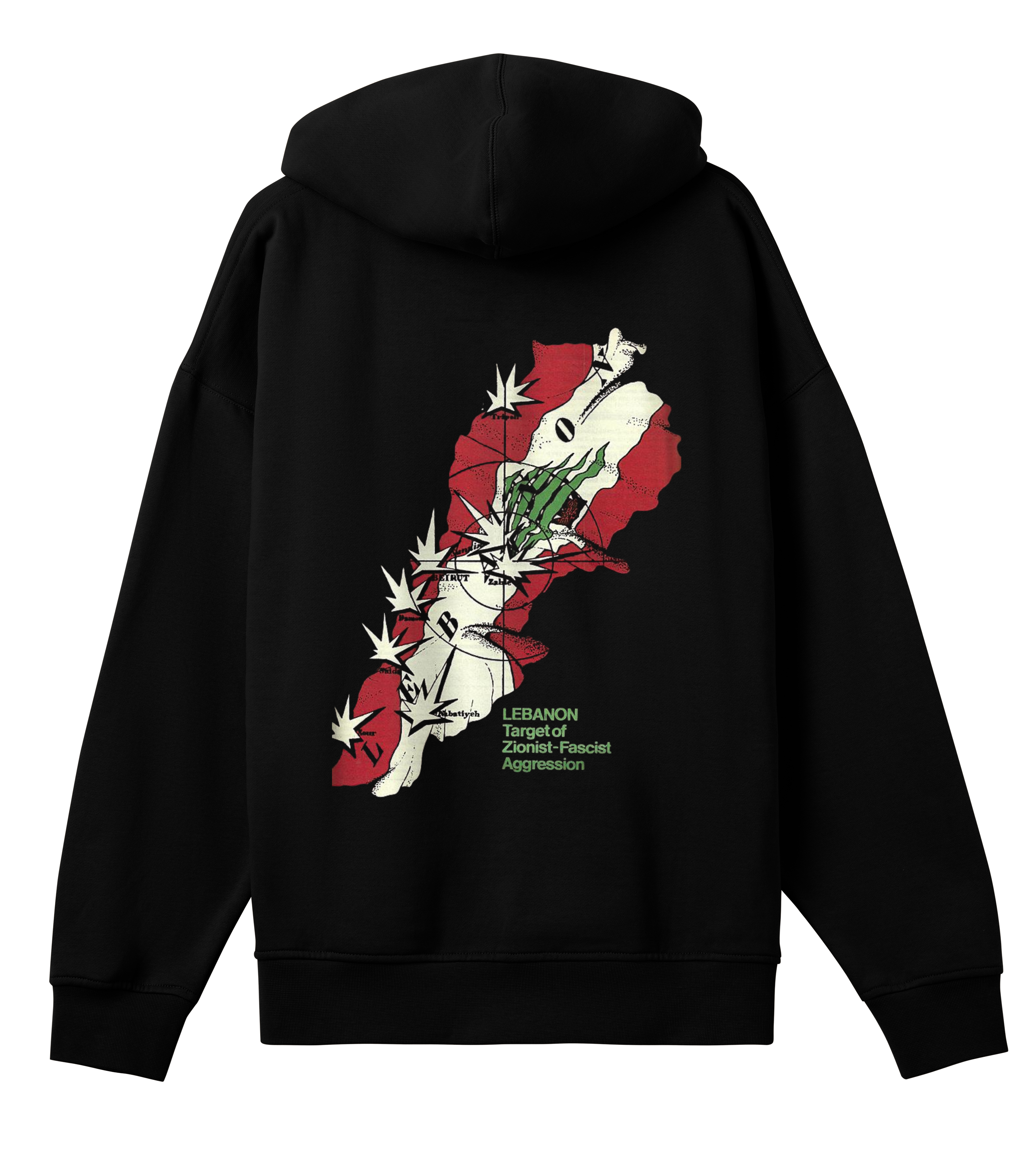 Targeted Lebanon - Boxy Hoodie