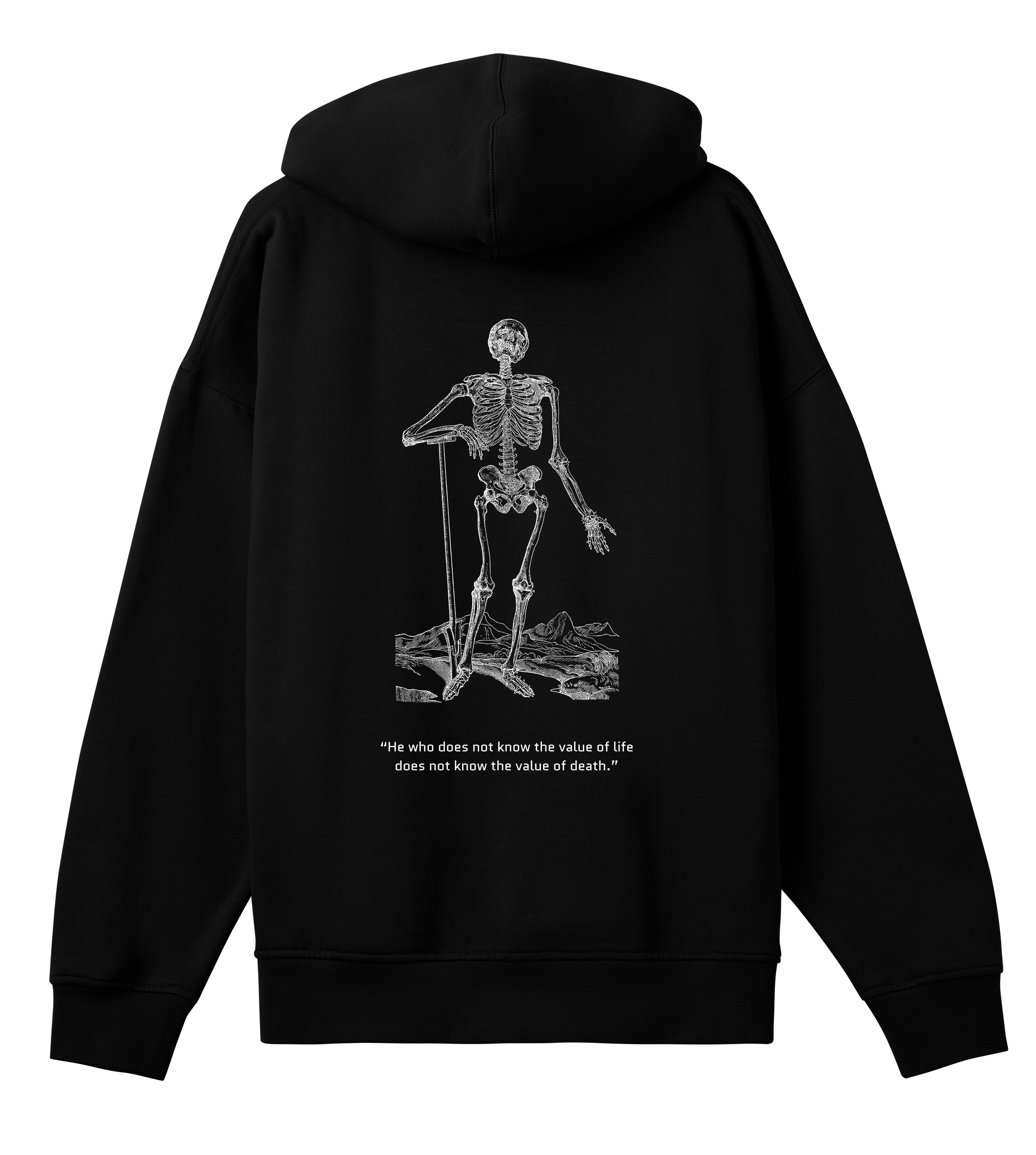 Measured by Bones - Boxy Hoodie