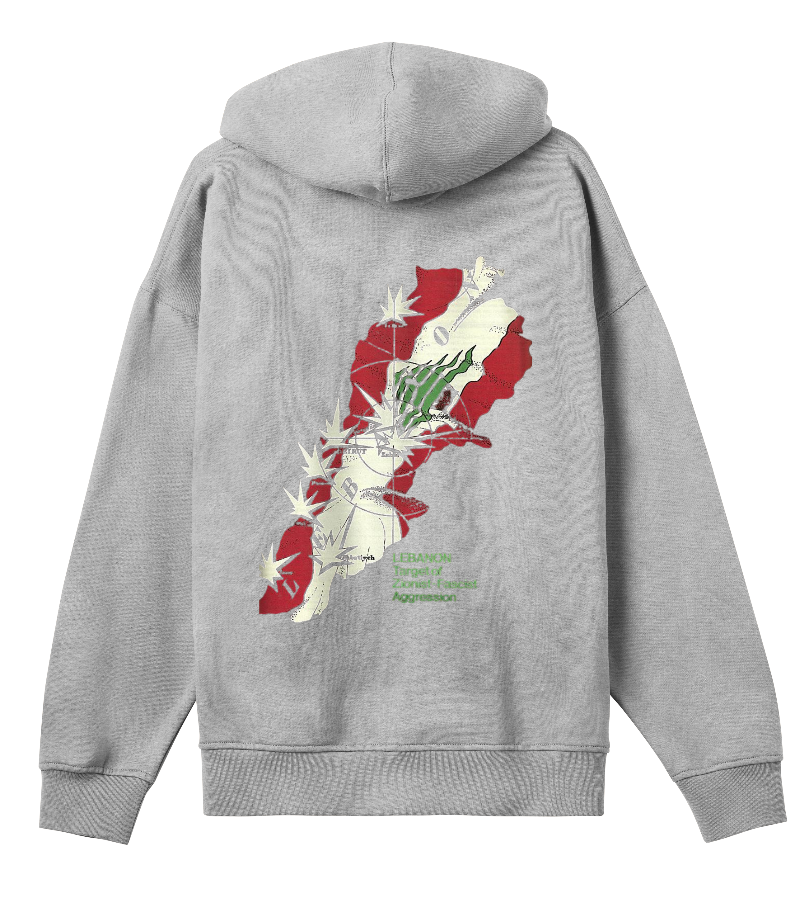 Targeted Lebanon - Boxy Hoodie