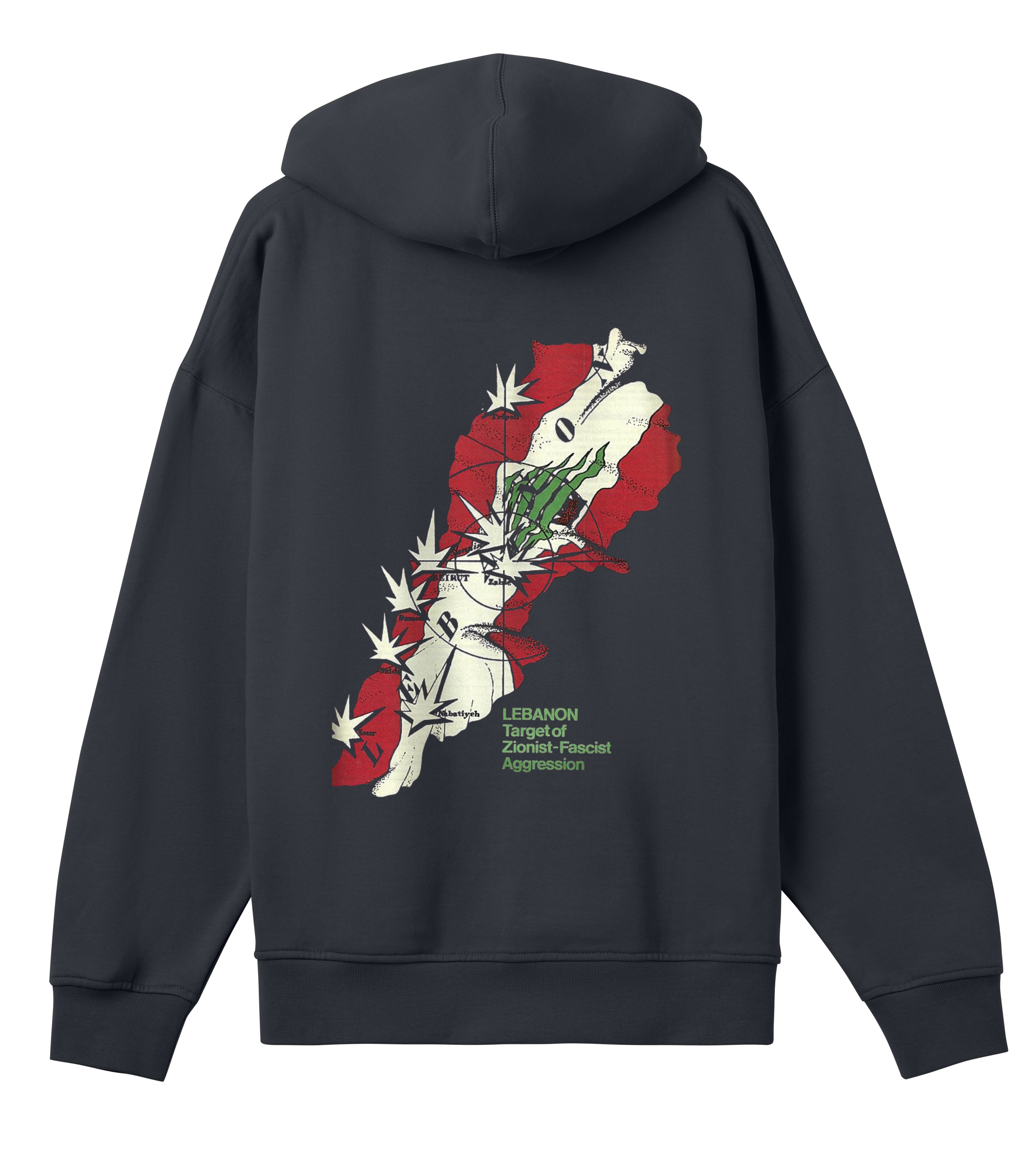 Targeted Lebanon - Boxy Hoodie