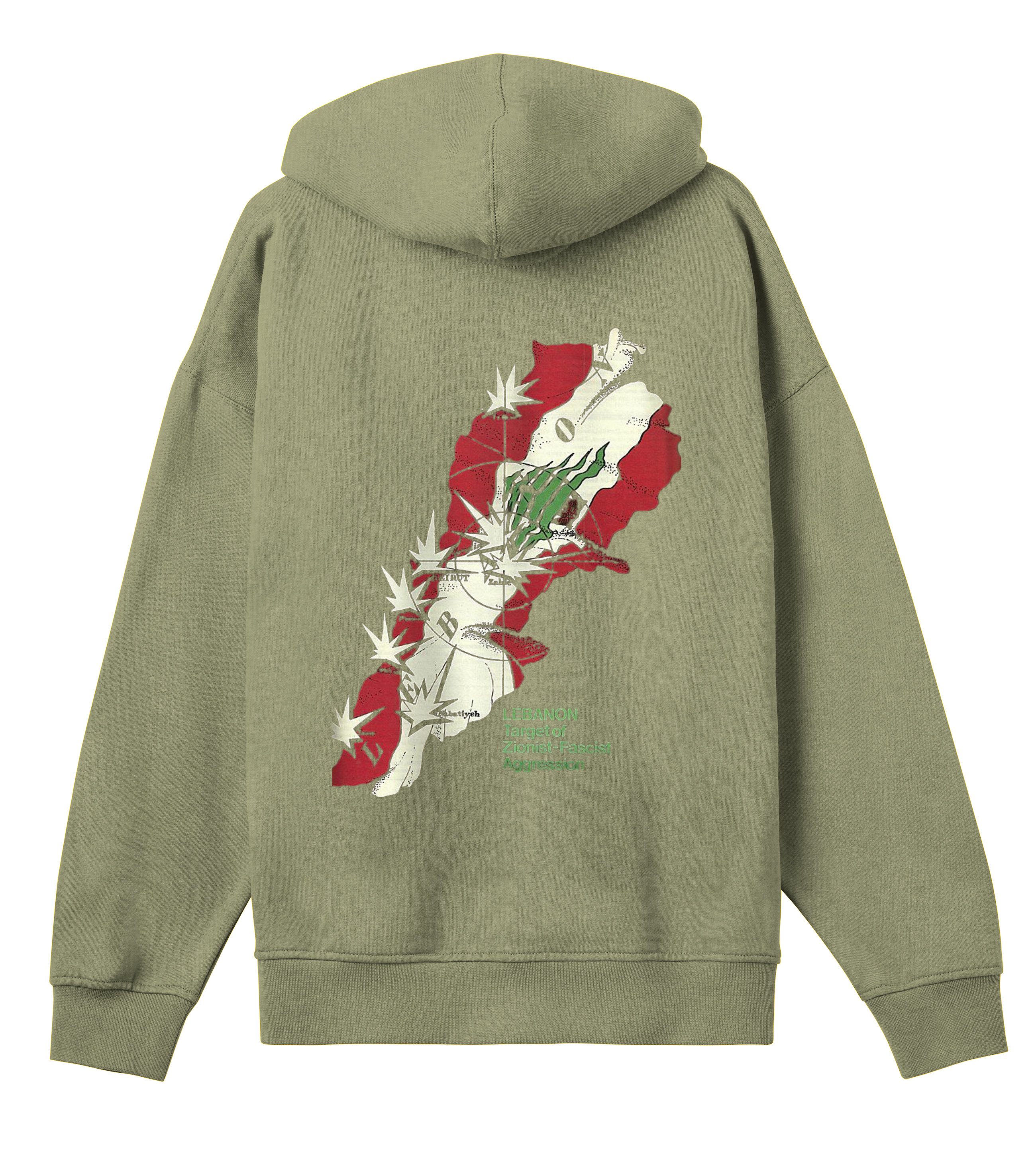 Targeted Lebanon - Boxy Hoodie