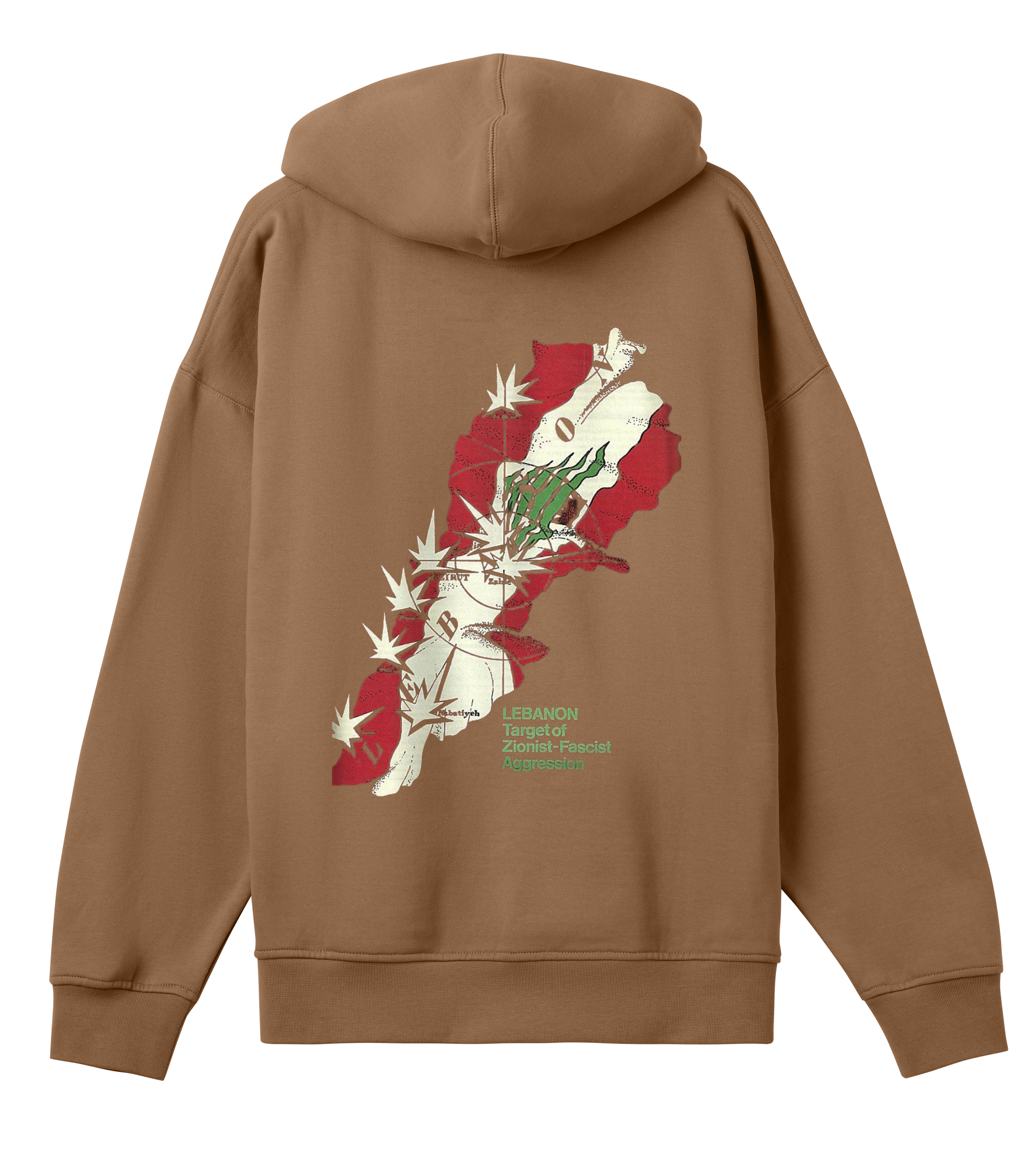 Targeted Lebanon - Boxy Hoodie